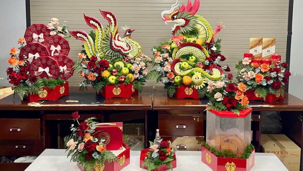 cách làm mâm quả miền tây