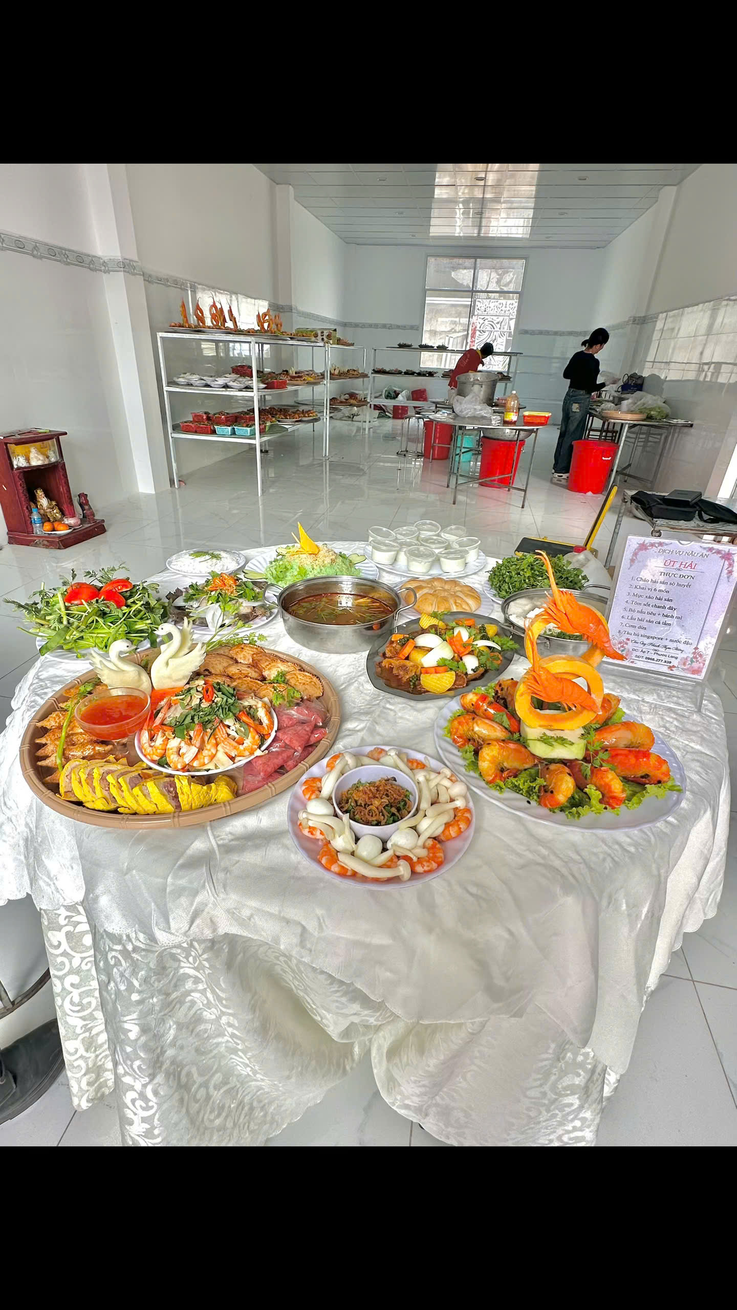 Menu đám cưới miền tây